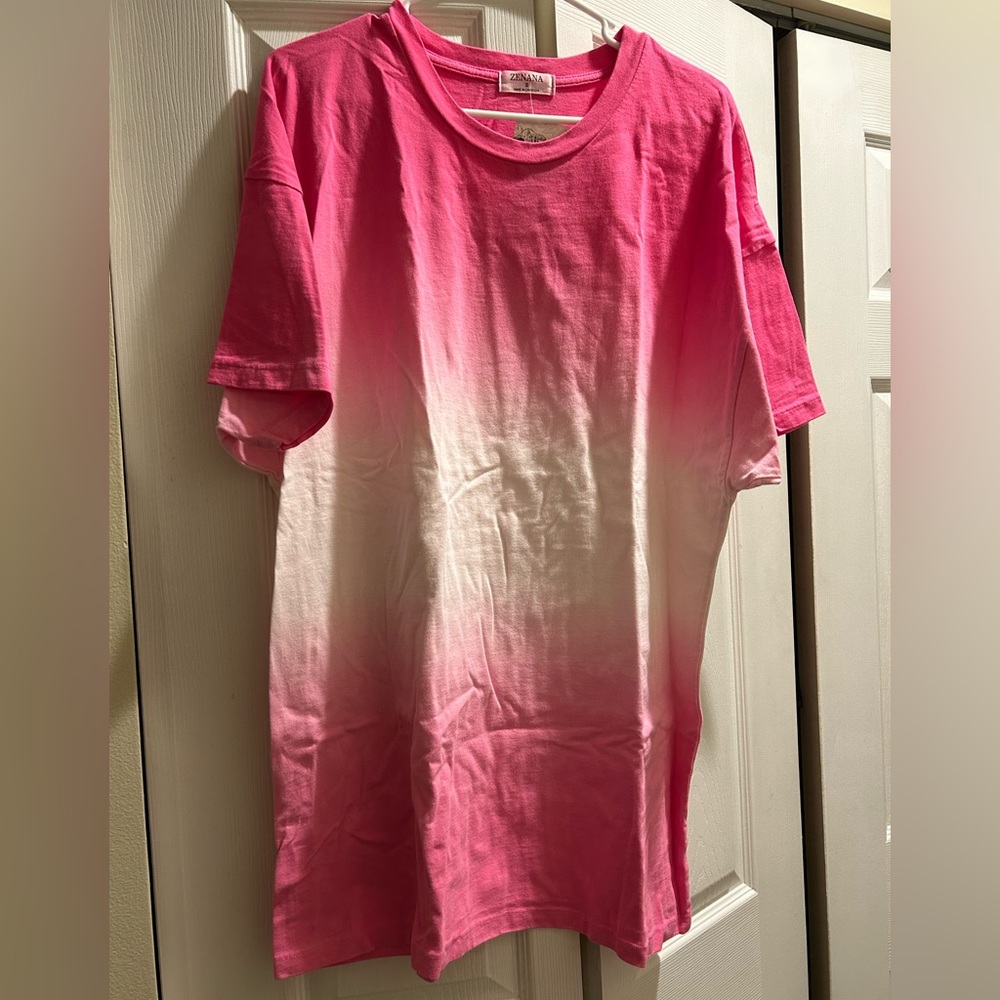 Zenana boyfriend tee small